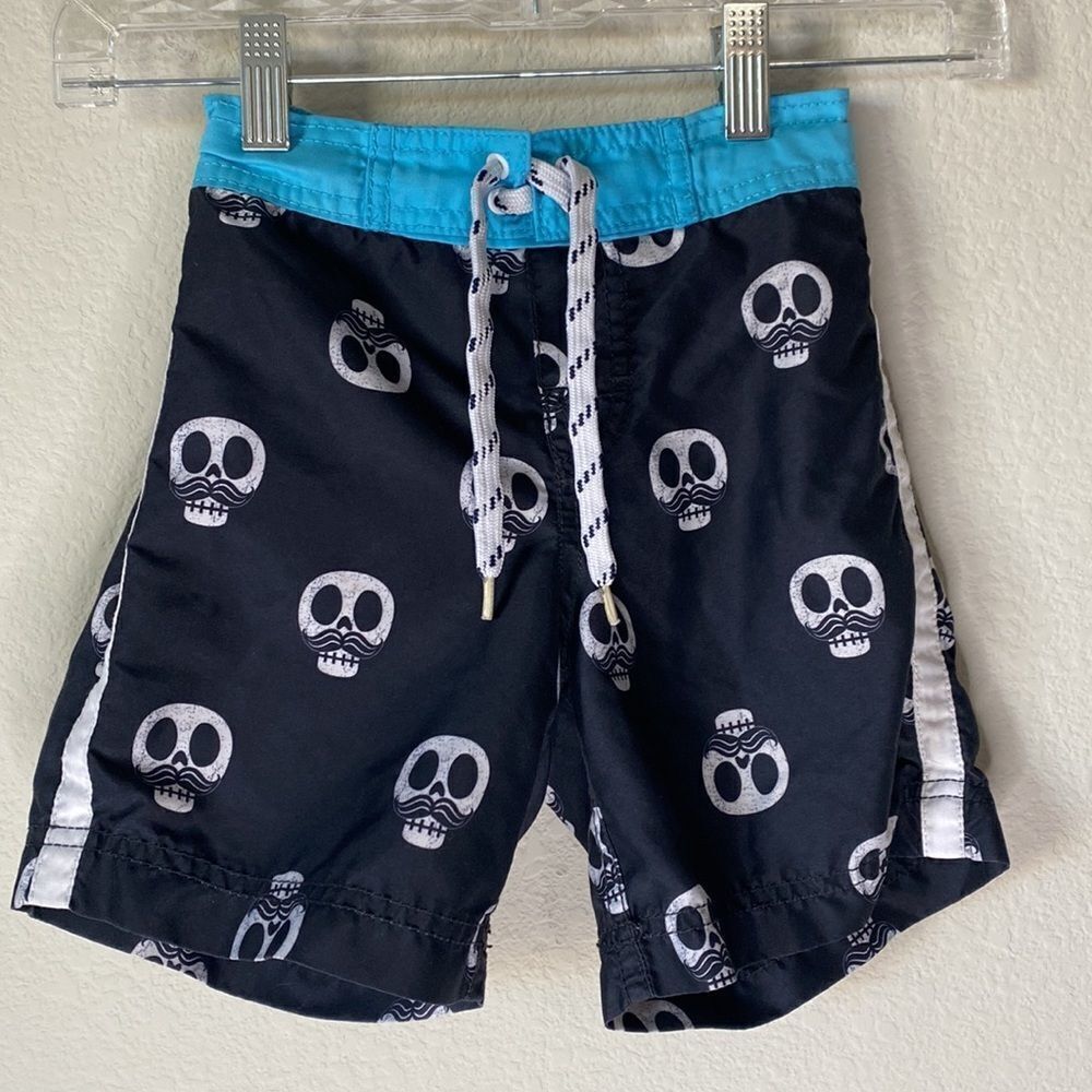 The Children’s Place Skull Swimming Trunks Size 4